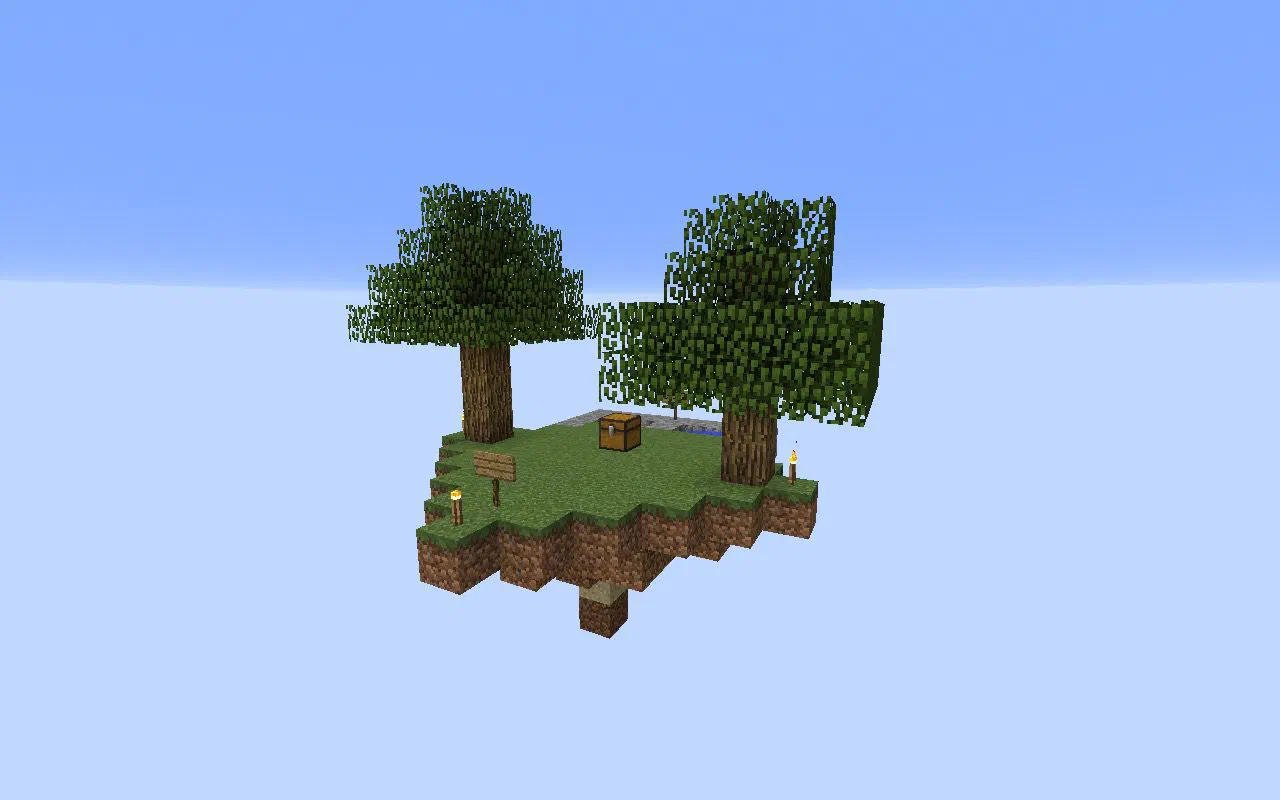 Skyblock Insel